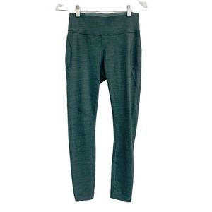 Outdoor Voices 3/4 Tech Sweat Leggings in Evergreen